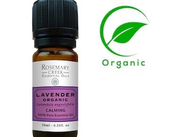 Organic Lavender Essential Oil (Lavender Maillette) – Calming – 100% Pure and Natural – Multipurpose for Oil Diffusers and Massage Therapy