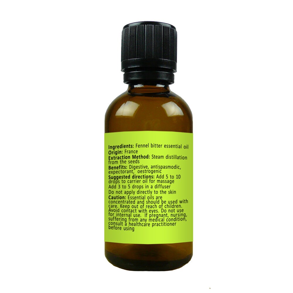 Fennel Bitter Essential Oil 100 Pure and Natural for Etsy