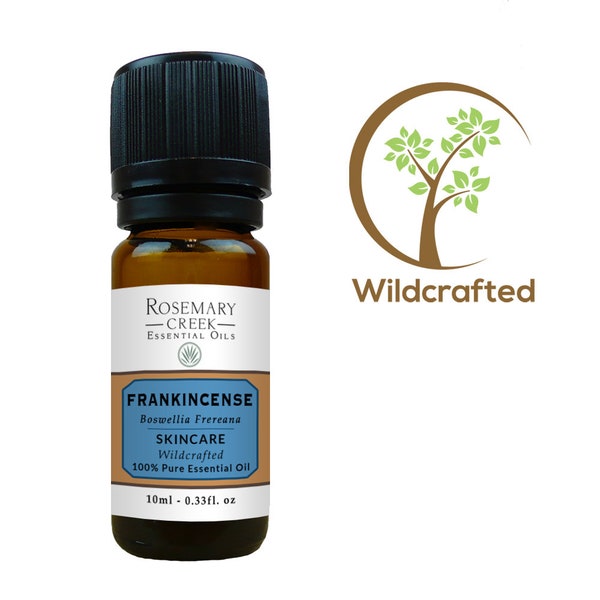 Frankincense Boswellia Frereana Essential Oil – Wildcrafted – 100% Pure and Natural – Skincare and Relieves Skin Conditions