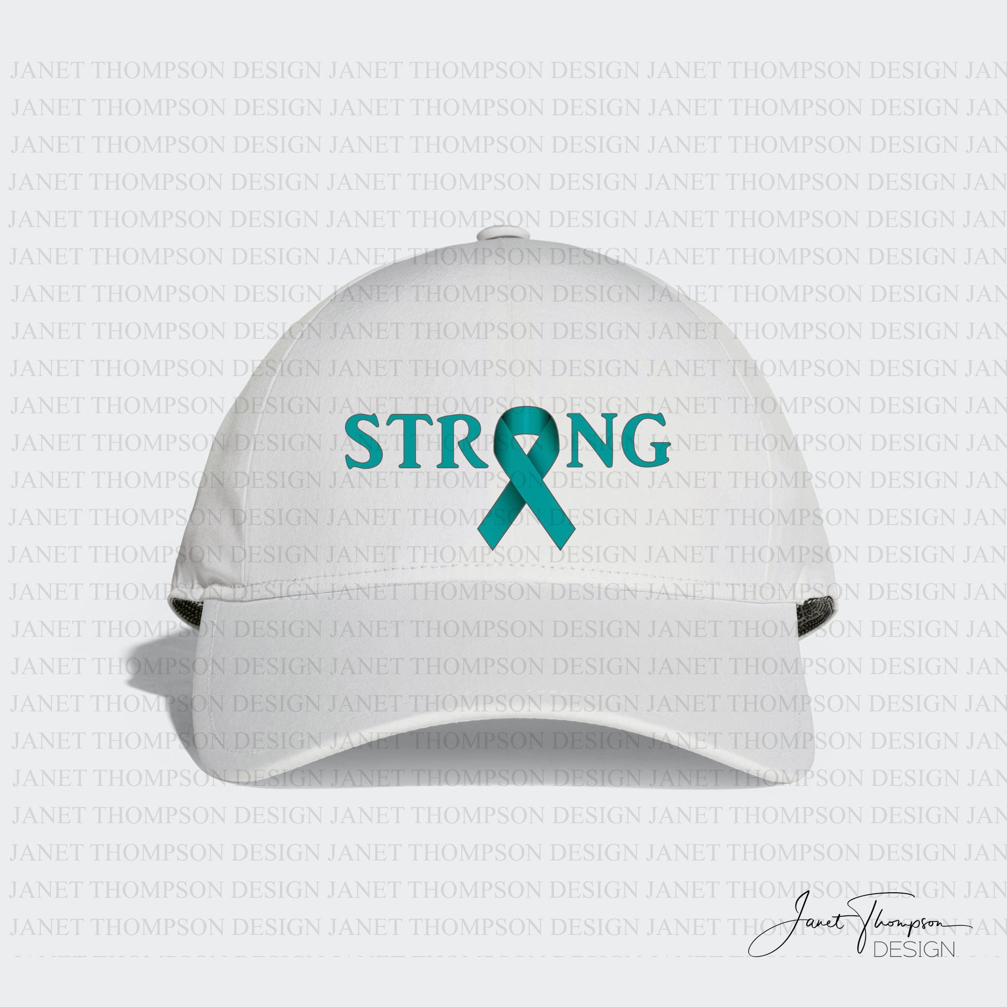 Strong Ribbon Teal STRONG Ribbon Clipart: Cancer Awareness PNG (digital Download) - Etsy