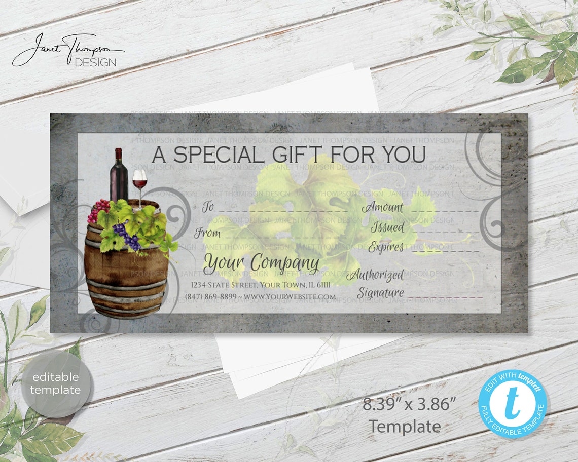 finger lakes wine tour gift certificate