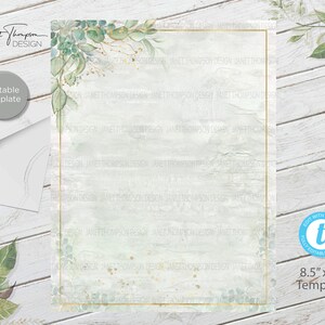DIY Custom Sign, 8.5" x 11" Sign, Sprzedaż detaliczna, Menu spa, Baby Shower, Bridal Showers, Szablon zaproszenia na imprezę, Znak o tematyce kwiatowej