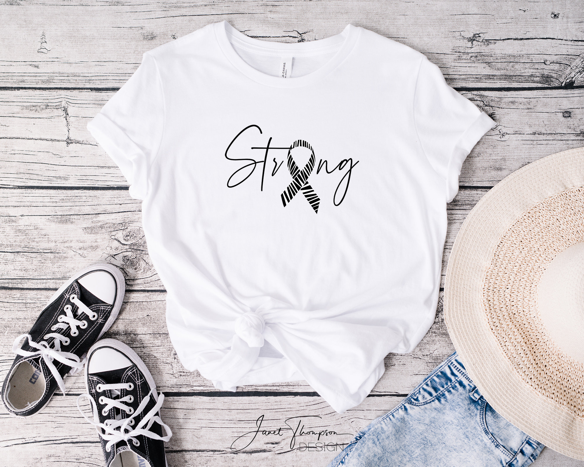 Strong Cancer Ribon Zebra Ribbon STRONG Clipart: Cancer Awareness PNG (digital Download) - Etsy