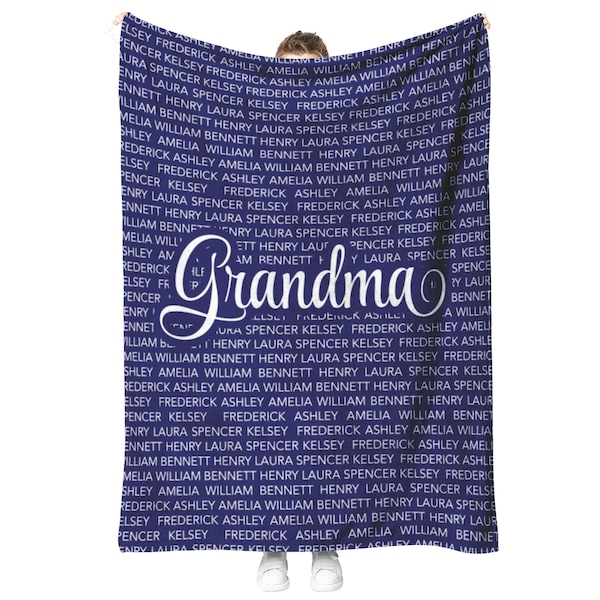 Grandparents Blanket Etsy