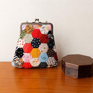 Bolso de Mano. Diseño Único Artesanal. Patchwork bag. Handmade purse. Boho handbag