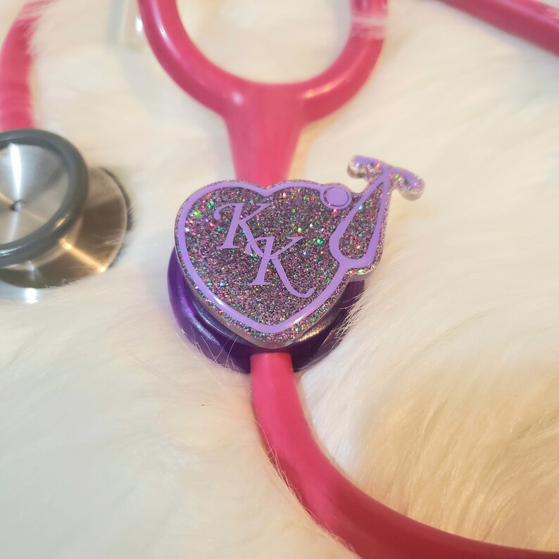 Cute Stethoscope ID Tag Etsy