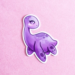 Purple Plesio Sticker
