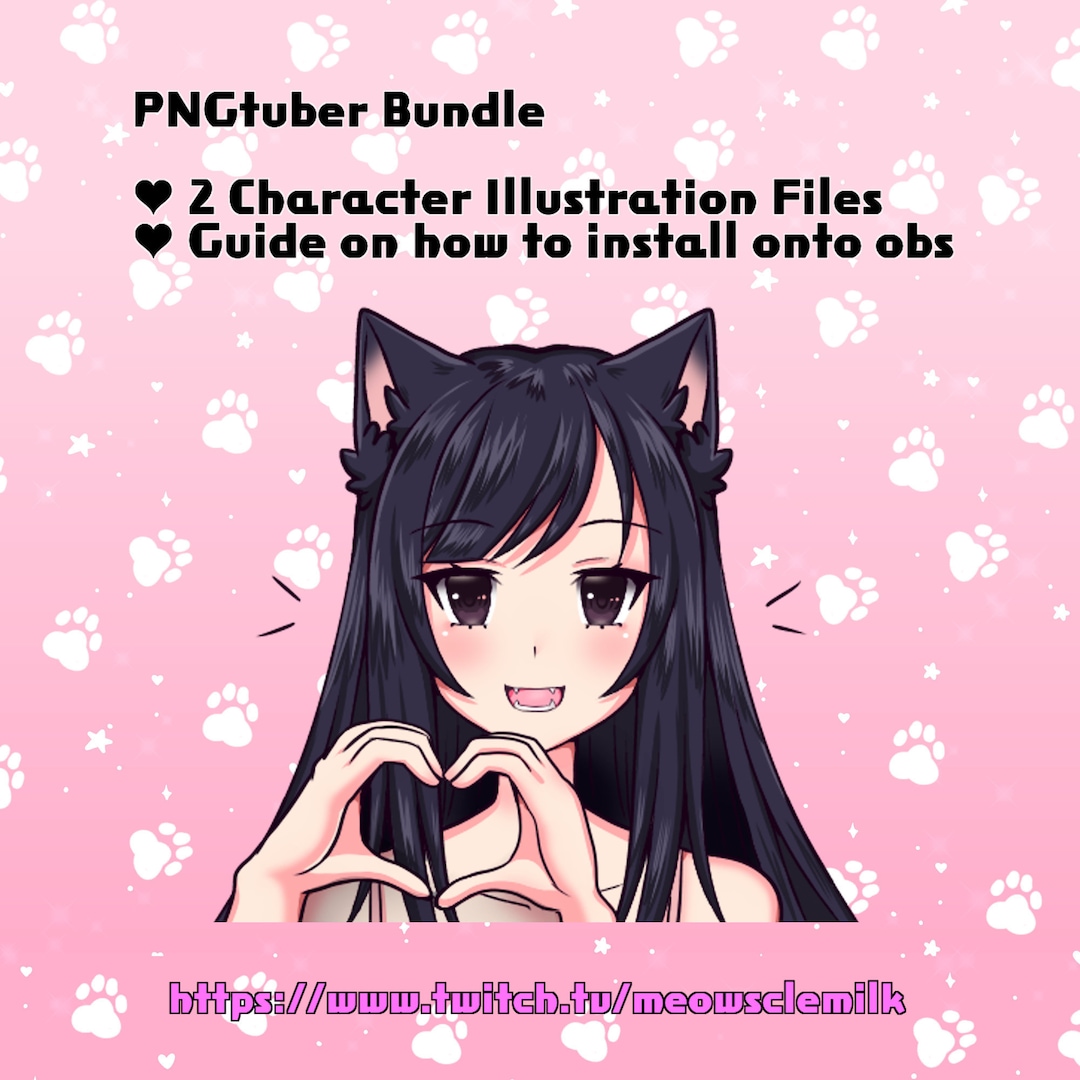 Custom Pngtuber or Vtuber Commission Etsy Australia