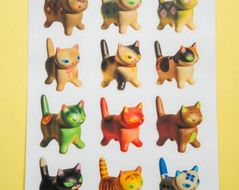 Beaniatures Vinyl Sticker Sheet