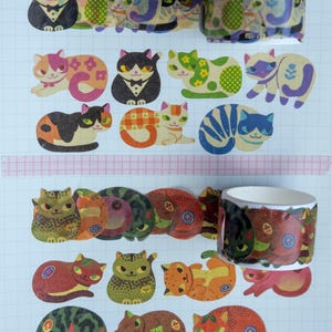 Stickers bonnet en Washi