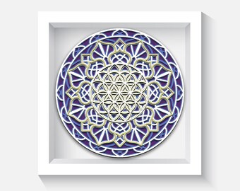 Free Free 108 Flower Of Life Mandala Svg SVG PNG EPS DXF File