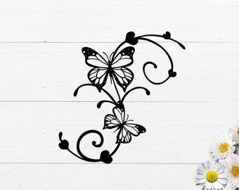 Free Free Butterfly Rose Svg 325 SVG PNG EPS DXF File