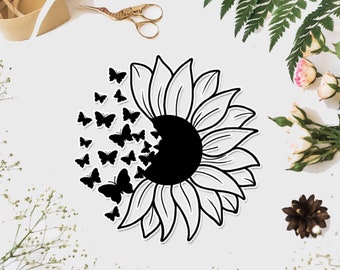 Free Free 72 Clip Art Free Butterfly Sunflower Butterfly Svg SVG PNG EPS DXF File