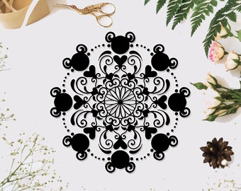 Download Disney Mandala Svg Etsy