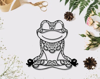 Free Free Frog Mandala Svg Free 23 SVG PNG EPS DXF File