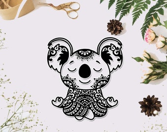 Download Mandala Koala Svg Etsy