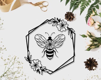 Download Mandala Bee Svg Etsy
