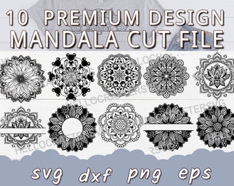 Download Mandala Svg Mandala Flower Svg Flower Svg Mandala Svg Etsy