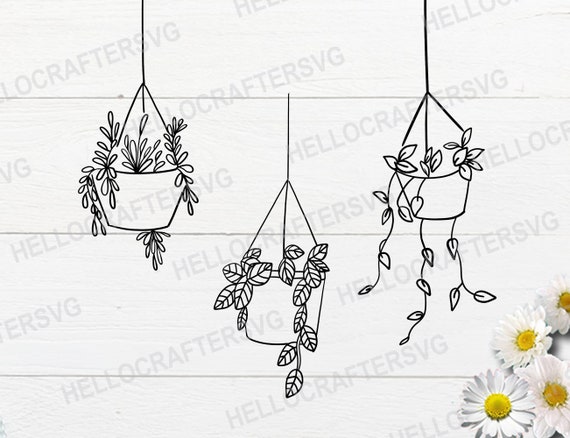 Free Free 266 Silhouette Flower Pot Svg SVG PNG EPS DXF File