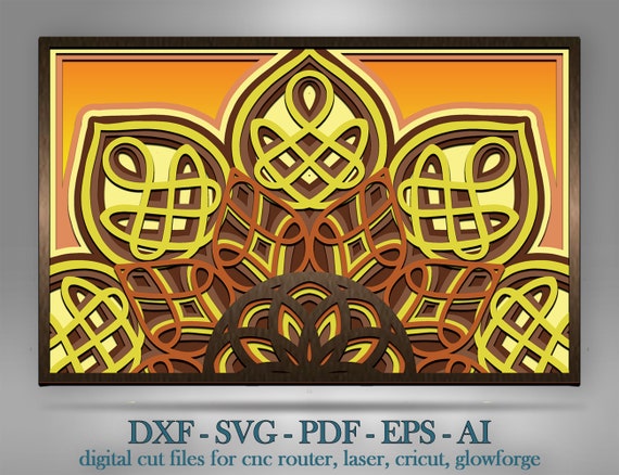 Free Free 204 Mandala Shadow Box Cricut SVG PNG EPS DXF File