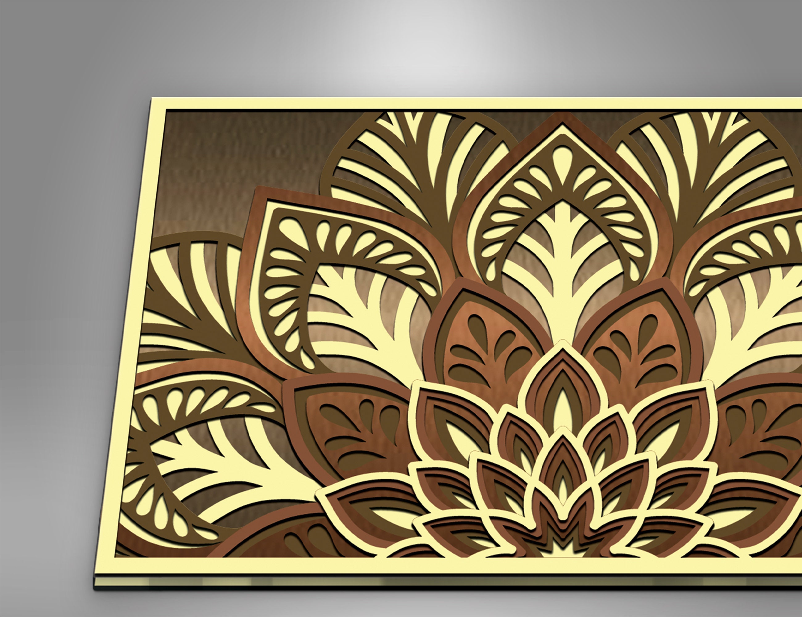 Free Free 248 Half Flower Mandala Svg SVG PNG EPS DXF File