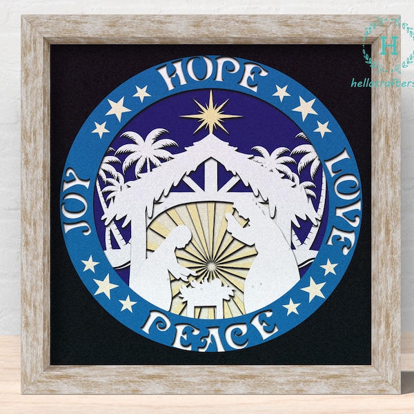 3d NATIVITY Svg, NATIVITY QUOTE Shadow Box Svg - Cricut Files, Cardstock Svg, Silhouette Files - HelloCrafterSvg 3d NATIVITY Svg, NATIVITY QUOTE Shadow Box Svg - Cricut Files, Cardstock Svg, Silhouette Files - HelloCrafterSvg