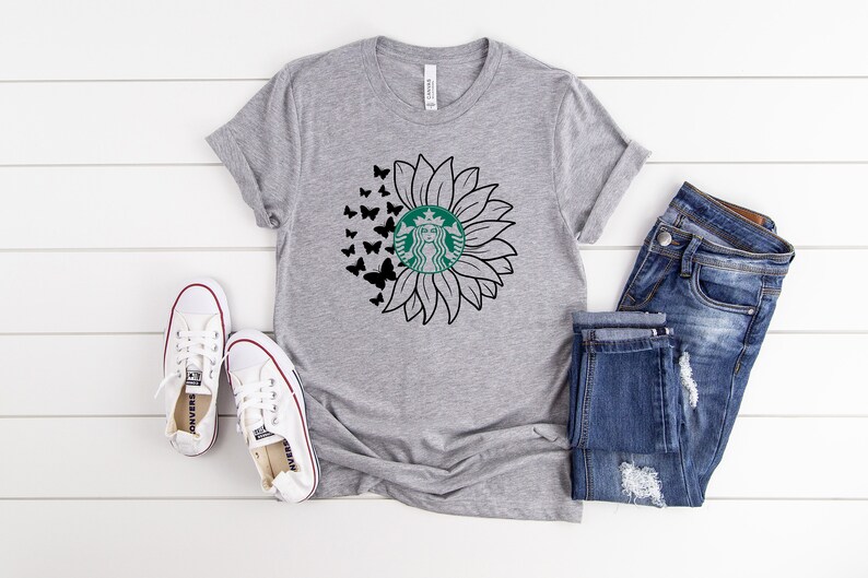 Download Sunflower svg Starbuck Sunflower Butterfly svg Starbuck | Etsy