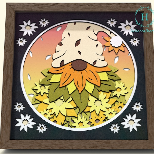 3d SUMMER GNOME SVG, Sunflower Gnome Shadow Box Svg - Cricut Files, Cardstock Svg, Silhouette Files - HelloCrafterSvg 3d SUMMER GNOME SVG, Sunflower Gnome Shadow Box Svg - Cricut Files, Cardstock Svg, Silhouette Files - HelloCrafterSvg