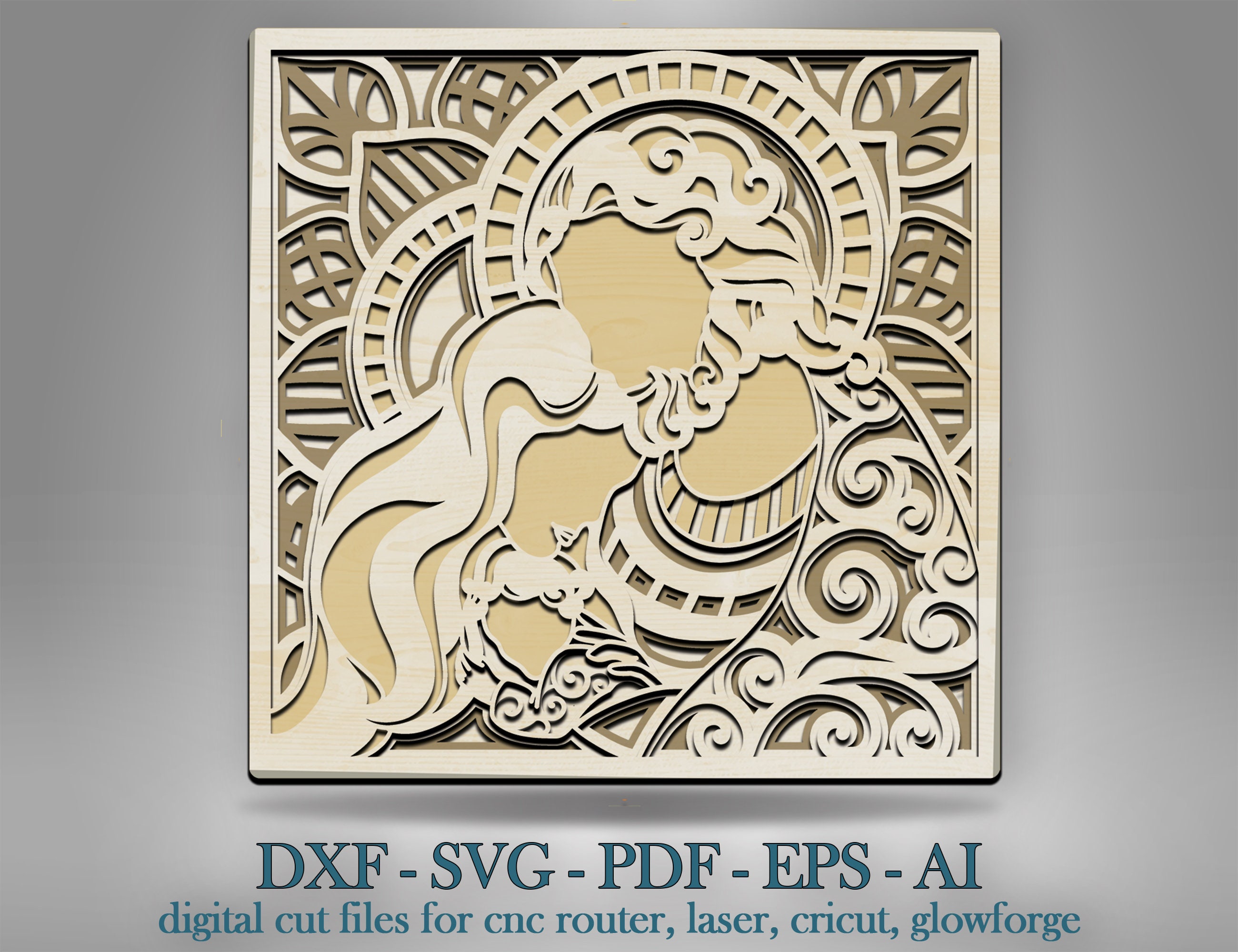 Free Free Layered Nativity Svg 648 SVG PNG EPS DXF File