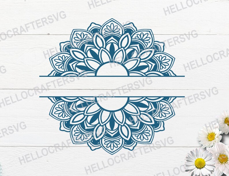 Download Half mandala svg meditation mandala svg mandala monogram ...