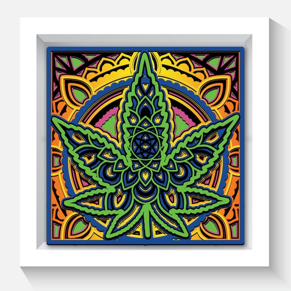Cannabis Layered SVG, 3d cannabis Svg, 3d cannabis Shadow Box Cricut Svg, Laser Cut Files, Multilayer Mandala Svg, Glowforge Files Cannabis Layered SVG, 3d cannabis Svg, 3d cannabis Shadow Box Cricut Svg, Laser Cut Files, Multilayer Mandala Svg, Glowforge Files