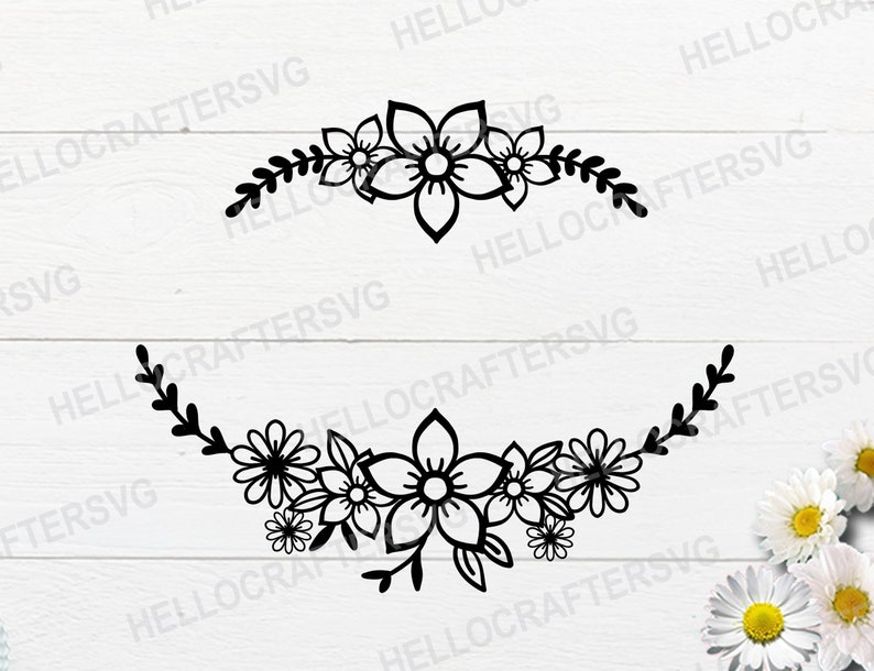 Download Flower Border Svg Monogram Frame Svg Cut File Cricut Floral Border Svg Border Svg Floral Frame Svg Clip Art Art Collectibles Vadel Com