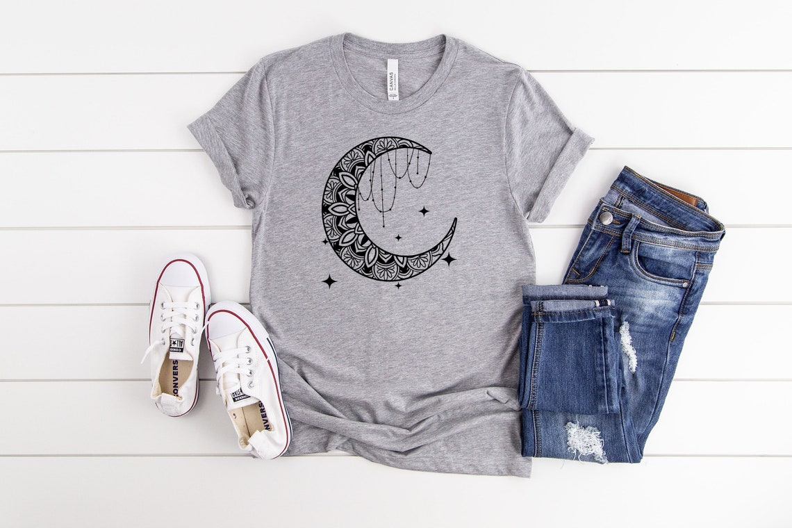 Download Half moon svg half mandala moon svg crescent moon svg cut ...