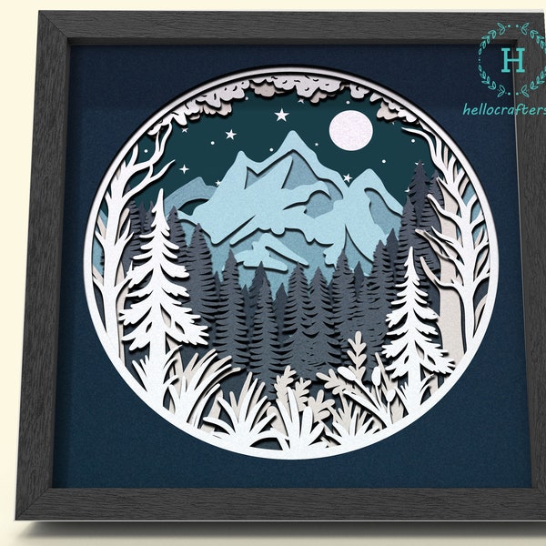 3D MOUNTAIN Svg, MOUNTAIN Shadow Box Svg - Cricut Files, Cardstock Svg, Silhouette Files - HelloCrafterSvg 3D MOUNTAIN Svg, MOUNTAIN Shadow Box Svg - Cricut Files, Cardstock Svg, Silhouette Files - HelloCrafterSvg