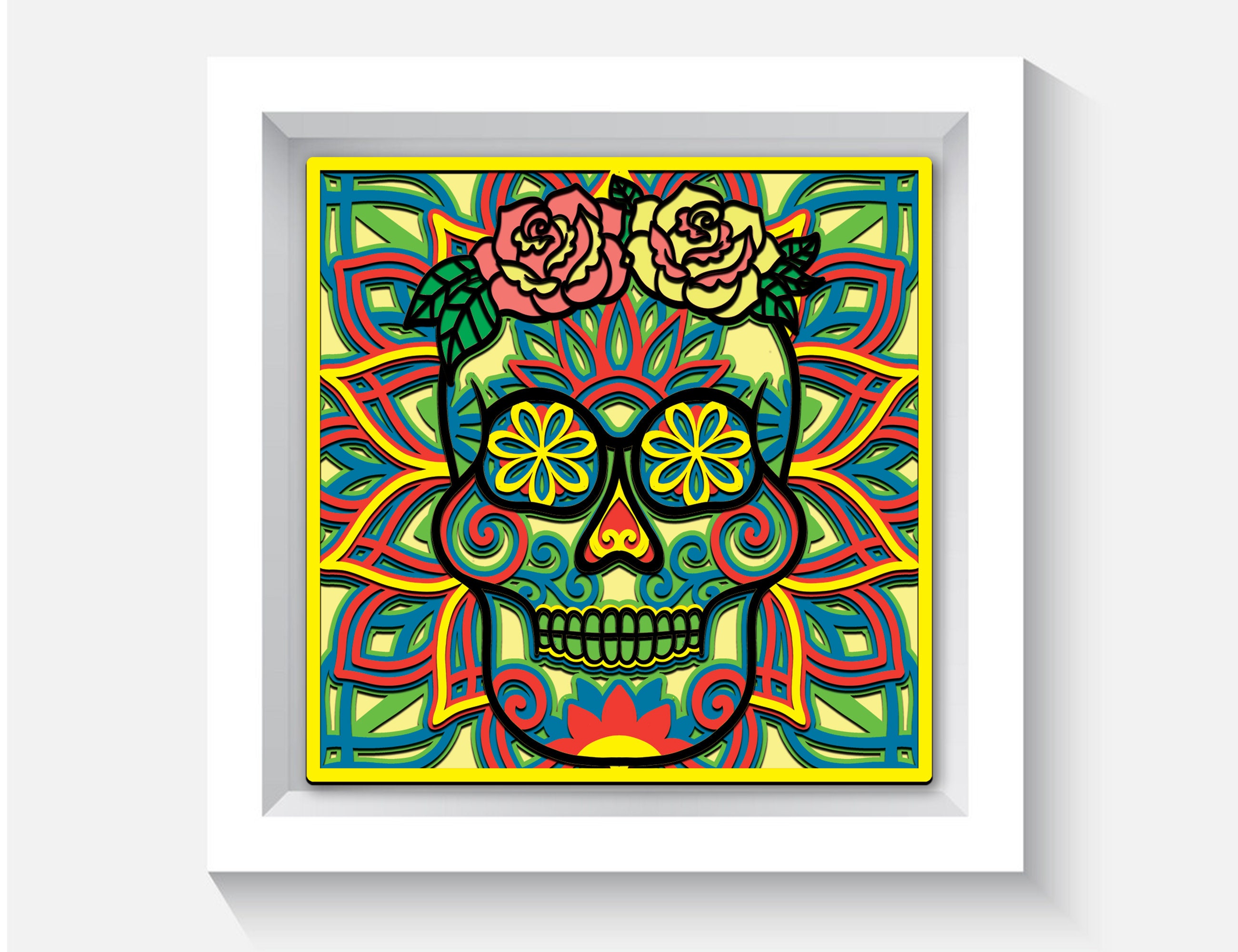 Free Free Layered Skull Svg 872 SVG PNG EPS DXF File