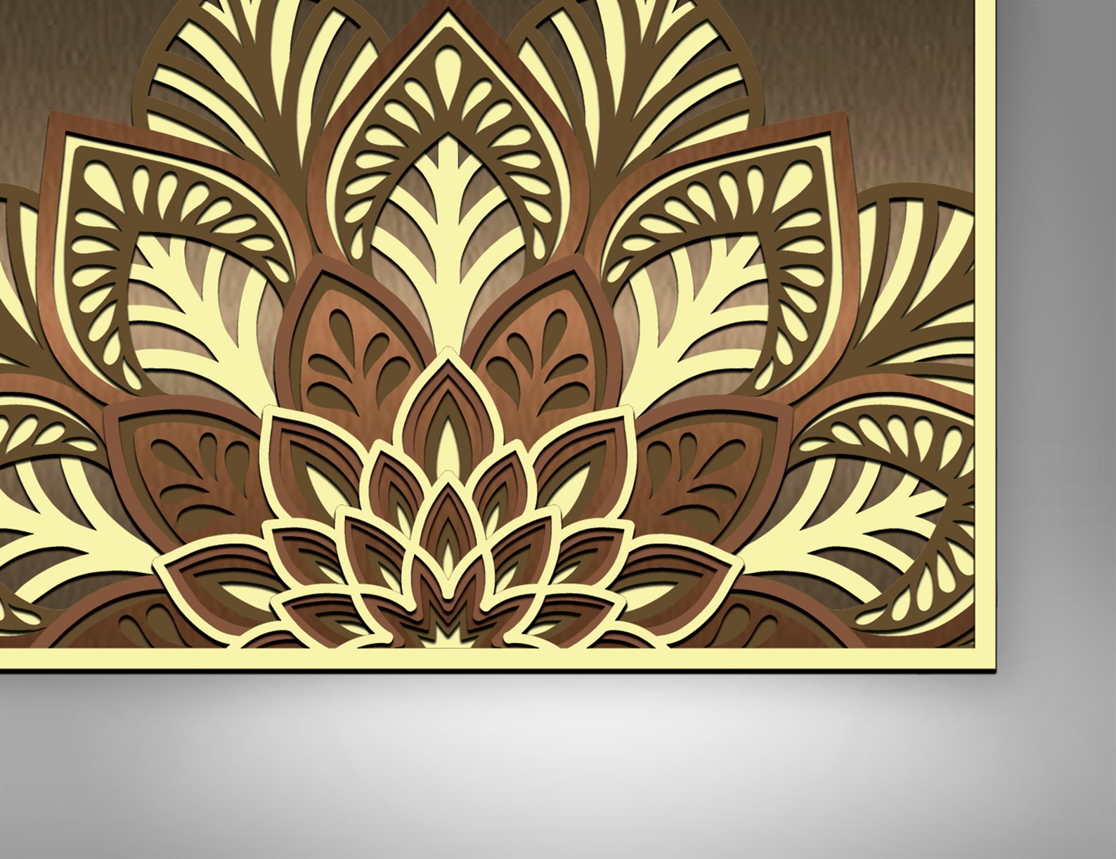 Free Free 75 Half Flower Mandala Svg SVG PNG EPS DXF File