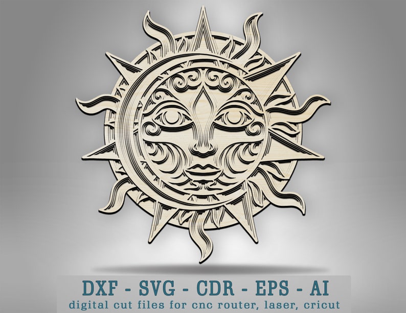 Free Free 190 Layered Moon Mandala Svg SVG PNG EPS DXF File