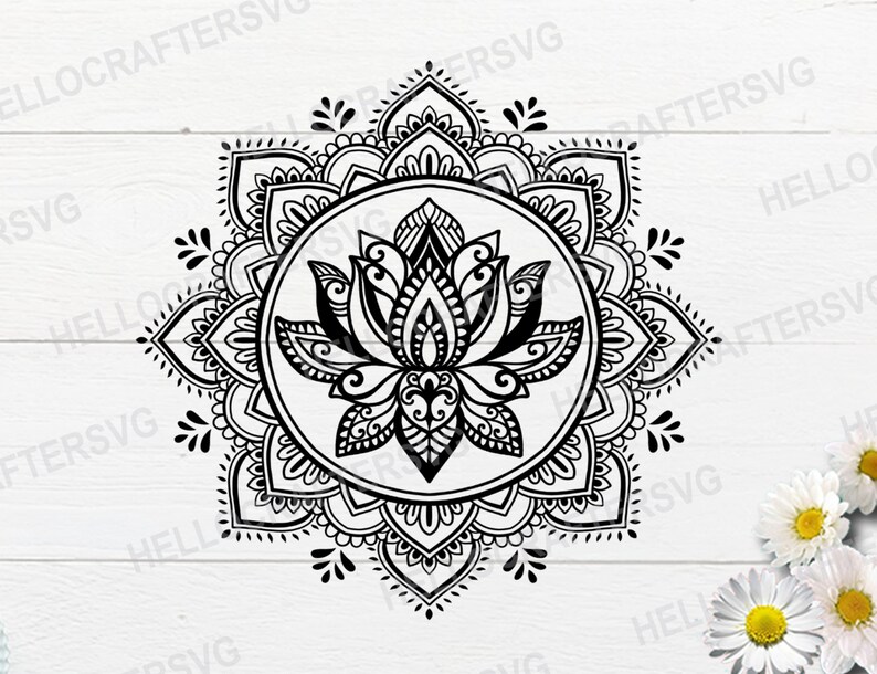 Download Lotus Mandala Svg Hand Drawn Lotus Yoga File Meditation Svg Cut File Cricut Silhouette Lotus Svg Clip Art Art Collectibles Dietcontrungso1 Vn