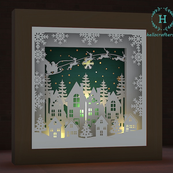 3d Christmas Winter Village Svg, CHRISTMAS VILLAGE Shadow Box Svg - Cricut Files, Cardstock Svg, Silhouette Files - HelloCrafterSvg 3d Christmas Winter Village Svg, CHRISTMAS VILLAGE Shadow Box Svg - Cricut Files, Cardstock Svg, Silhouette Files - HelloCrafterSvg