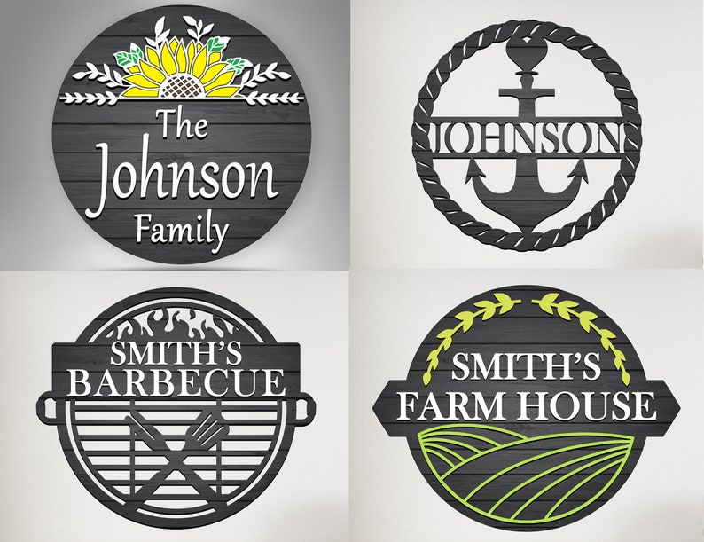 Download Glowforge Cricut Sign Cut Files Sign Files For Laser Door Sign Bundle 20 Home Sign Bundle Scrapbooking Paper Party Kids Vadel Com