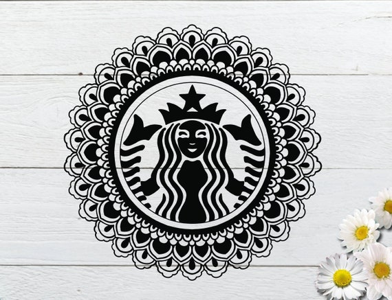 Download Starbucks Logo Svg Starbuck Coffee Mandala Svg Etsy