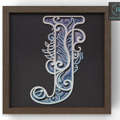 3D LETTER J SVG Alphabet J 3D Shadow Box File Svg Cardstock - Etsy 3D LETTER J SVG Alphabet J 3D Shadow Box File Svg Cardstock - Etsy