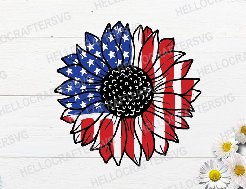 Free Free American Sunflower Svg 796 SVG PNG EPS DXF File
