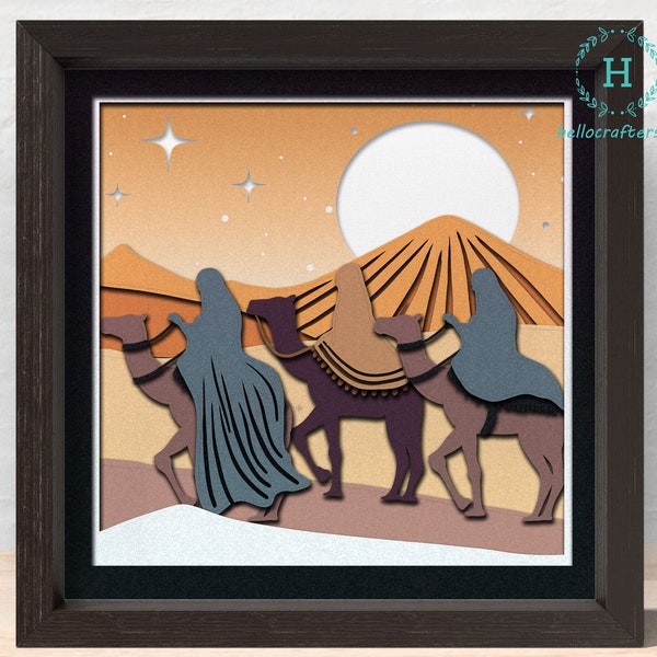 3D THREE WISEMAN Svg, CHRISTMAS Shadow Box Svg - Cricut Files, Cardstock Svg, Silhouette Files - HelloCrafterSvg 3D THREE WISEMAN Svg, CHRISTMAS Shadow Box Svg - Cricut Files, Cardstock Svg, Silhouette Files - HelloCrafterSvg