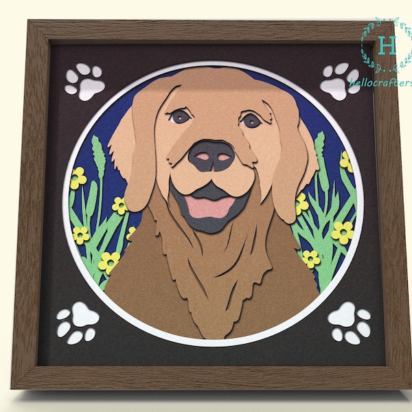 3d LABRADOR Svg, Dog Shadow Box Svg - Cricut Files, Cardstock Svg, Silhouette Files - HelloCrafterSvg 3d LABRADOR Svg, Dog Shadow Box Svg - Cricut Files, Cardstock Svg, Silhouette Files - HelloCrafterSvg