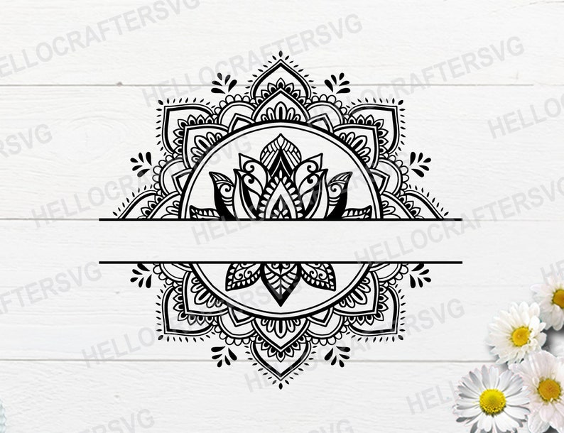 Download Lotus Monogram Svg Lotus Svg Split Flower Monogram Meditation Svg Cut File For Cricut Silhouette Clip Art Art Collectibles Vadel Com