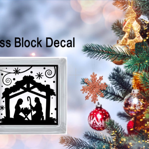 Glass Block Decals Etsy