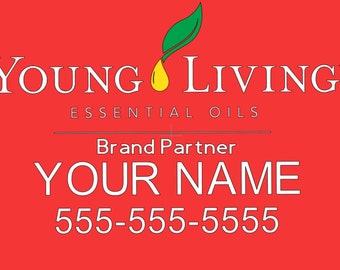 Young Living window decal YL Brand Partner Decal