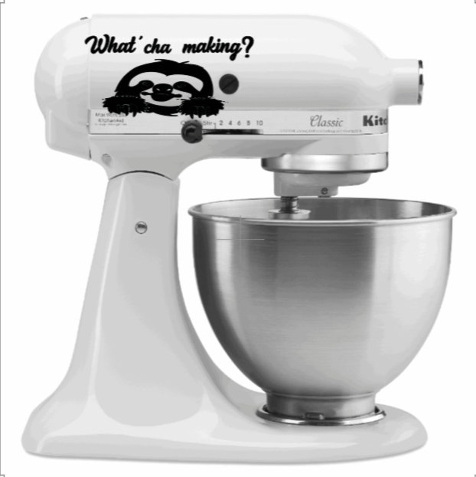 Mixer Decals Kitchen Aid Decals Etsy
