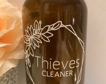 DIY Thieves Cleaning Labels